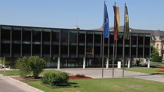  Vorderansicht des Landtags von Baden-W&uuml;rttemberg. Foto: LTBW